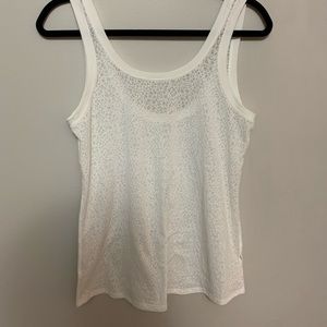 Sheer Lululemon tank